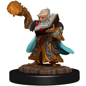 Dungeons & Dragons Miniatures Icons Of The Realms Premium Figures W5 Gnome Wizard Male