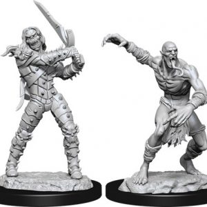 Dungeons & Dragons Nolzur’s Marvelous Miniatures W11 Wight & Ghast (Unpainted)