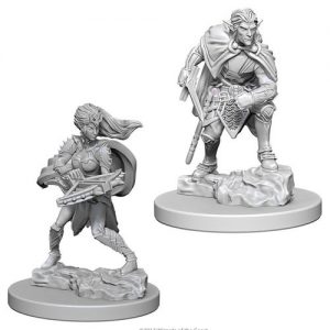 Dungeons & Dragons Nolzur’s Marvelous Miniatures W4 Drow (Unpainted)