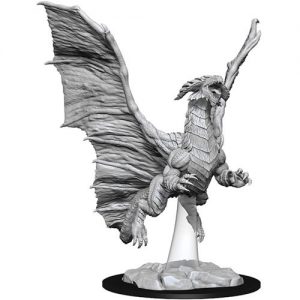 Dungeons & Dragons Nolzur’s Marvelous Miniatures W8 Young Copper Dragon (Unpainted)