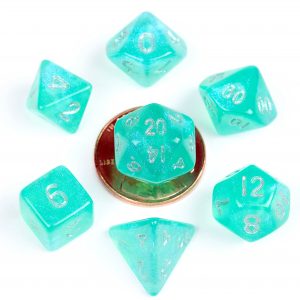 MDG 7-Die Set Mini Stardust Teal