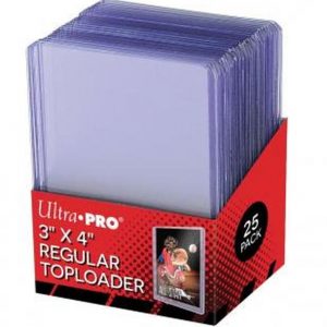 Ultra Pro 3 x 4 Regular Toploader 35 Point (25 Count)