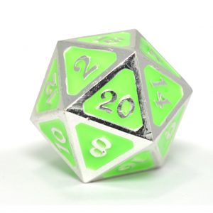 Die Hard Dice D20 Dire AfterDark Neon Rave