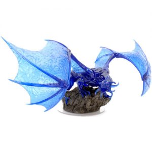 Dungeons & Dragons Miniatures Icons Of The Realms Sapphire Dragon Premium Figure
