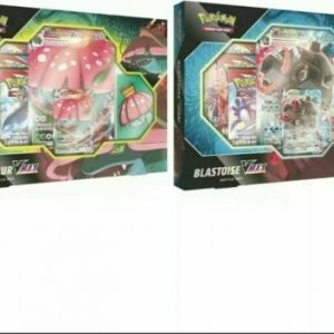 Pokémon Venusaur / Blastoise Vmax Battle Box