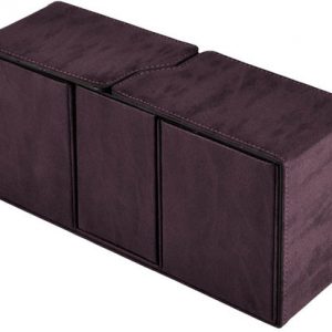 Ultra PRO Deck Box Alcove Vault Suede Amethyst