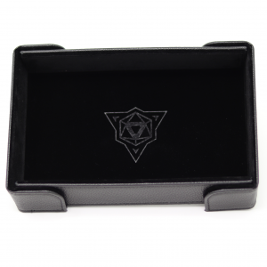 Die Hard Dice Tray Rectangular Black Velvet