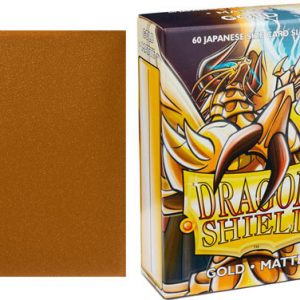 Dragon Shield Sleeves Japanese Matte Gold 60 Count