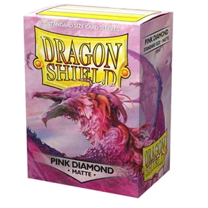 Dragon Shield Sleeves Standard Matte Pink Diamond