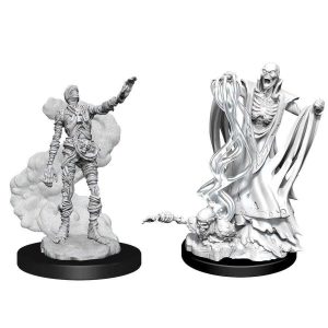 Dungeons & Dragons Nolzur’s Marvelous Miniatures W11 Lich & Mummy Lord (Unpainted)