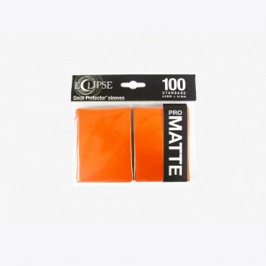 Ultra Pro Eclipse Pro Matte Deck Protector Sleeves (100) Pumpkin Orange