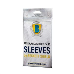 Beckett Shield Resealable Graded Card Sleeves (100 count)
