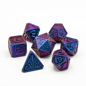 Die Hard Dice 7 Die Set Drakona Khaos Lunar Abyss