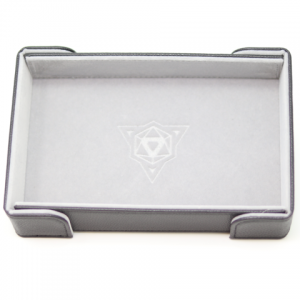 Die Hard Dice Tray Rectangular Table Armor Gray