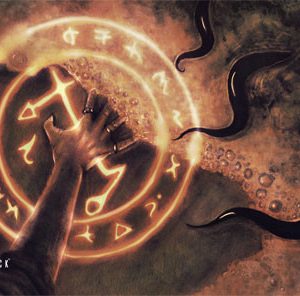 Infinite Black Playmat Summoning By The Sea