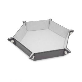 BCW Dice Tray LX Hex White