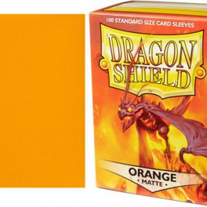 Dragon Shield Sleeves Standard Matte Orange (New SKU)