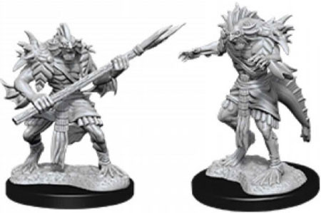 Dungeons & Dragons Nolzur’s Marvelous Miniatures W12 Sahuagin (Unpainted)