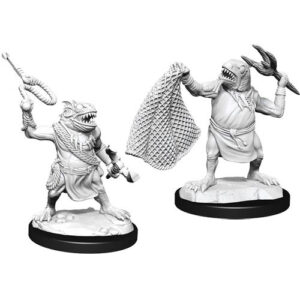 Dungeons & Dragons Nolzur’s Marvelous Miniatures W14 Kuo-Toa & Kuo-Toa Whip (Unpainted)