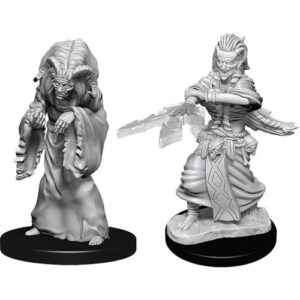 Dungeons & Dragons Nolzur’s Marvelous Miniatures W14 Night Hag & Dusk Hag (Unpainted)