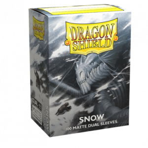Dragon Shield Sleeves Standard DUAL Matte Snow
