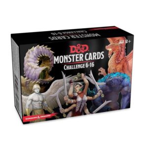 Dungeons & Dragons 5th Edition Monster Cards Challenge 6-16 (GF9)