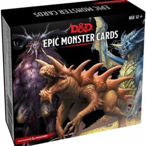 Dungeons & Dragons 5th Edition Monster Cards Epic Monster (GF9)