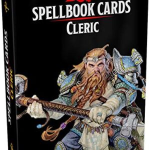 Dungeons & Dragons 5th Edition Spellbook Card Deck Cleric (GF9)