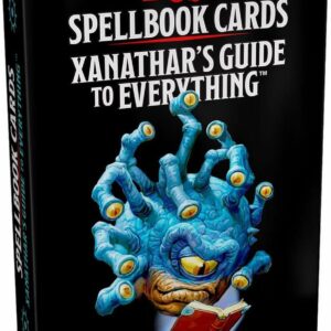 Dungeons & Dragons 5th Edition Spellbook Card Deck Xanathar’s Guide To Everything (GF9)