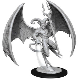 Dungeons & Dragons Nolzur’s Marvelous Miniatures W14 Horned Devil (Unpainted)