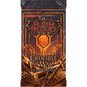 Flesh And Blood Crucible Of War Booster Pack (Unlimited Edition)