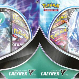 Pokémon Ice Rider / Shadow Rider Calyrex V Box