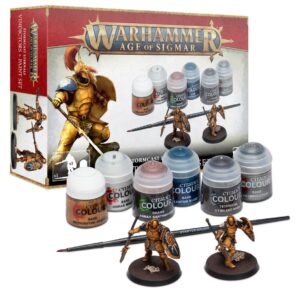 Warhammer Age Of Sigmar Stormcast Eternals Vindictors + Paints Set