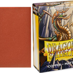 Dragon Shield Sleeves Japanese Matte Copper 60 Count