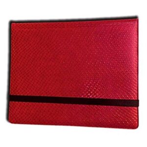 Legion Binder 2 X 4 Pocket Dragonhide Red