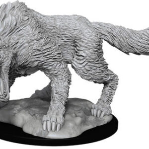 Dungeons & Dragons Nolzur’s Marvelous Miniatures W11 Winter Wolf (Unpainted)