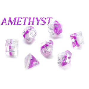 Gate Keeper Games 7-Die Set Eclipse Amethyst