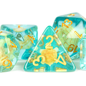 MDG 7-Die Set 16mm Turtle Dice