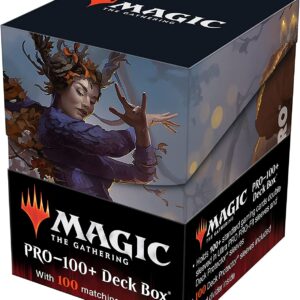 Ultra Pro Deckbox Pro-100+ With 100 Sleeves V1 aw50190 (Midnight Hunt)