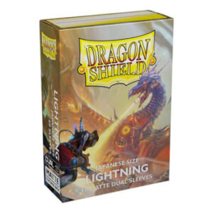 Dragon Shield Sleeves Japanese Dual Matte Lightning 60 Count