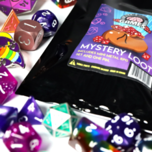 Foam Brain Games Epic Mystery Loot Metal Dice