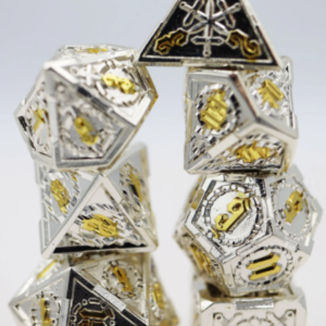 Foam Brain Games Holy Sword RPG Metal Dice Set
