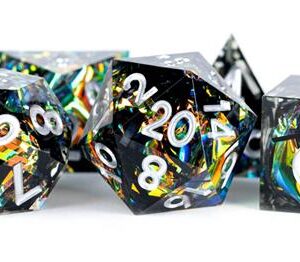 MDG 7-Die Set Sharp Edge Resin Simmering Coal