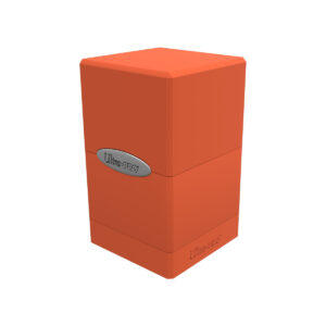 Ultra Pro Deckbox Satin Tower Pumpkin Orange