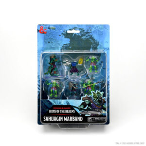 Dungeons & Dragons Miniatures Icons Of The Realms Sahuagin Warband