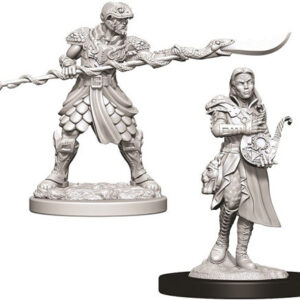 Dungeons & Dragons Nolzur’s Marvelous Miniatures W9 Yuan-Ti Pureblood Adventurers