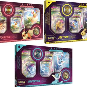 Pokémon Eevee Evolutions Vmax Premium Collection (Vaporeon/Jolteon/Flareon)