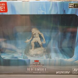 Dungeons & Dragons Nolzur’s Marvelous Miniatures Paint Night Kit Ice Troll