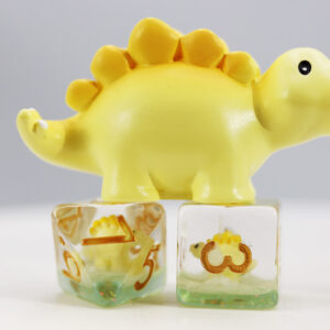 Foam Brain Games Stegosaurus RPG Dice Set