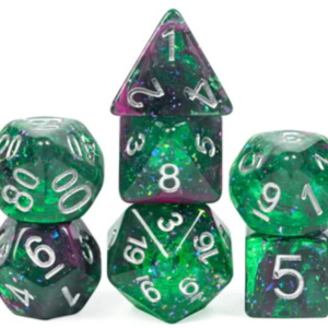 Foam Brain Games Glow Stick RPG Dice Set
